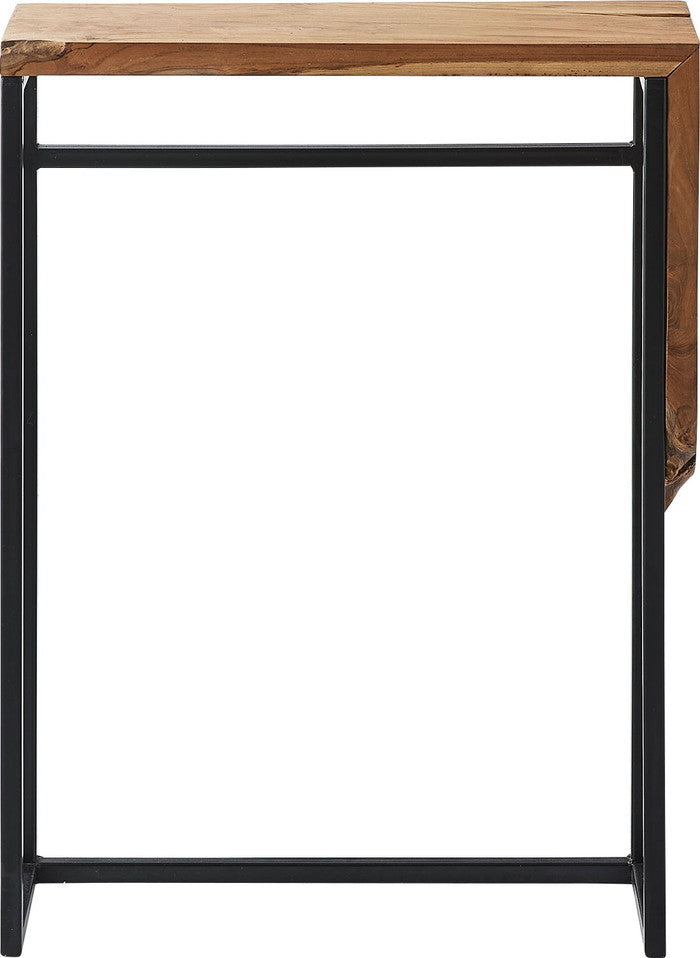 コンソール ブラウン W60×D18.5×H80.5  azu-jw-305の画像