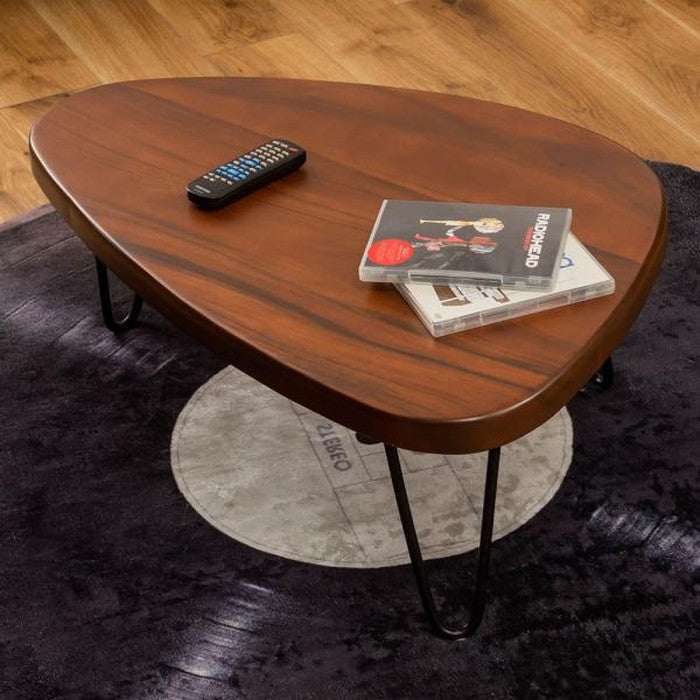 センターテーブル ブラウン W80×D55×H30  azu-jw-640の画像