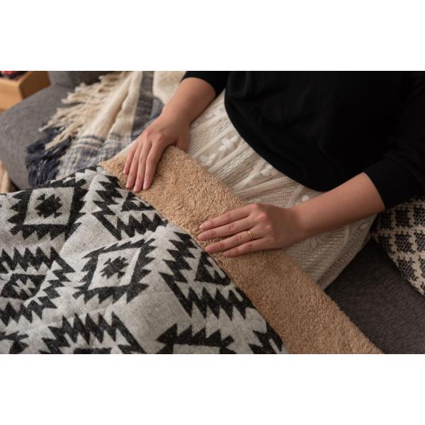 薄掛 コタツ布団 こたつ 正方形 ホワイト W190×D190  azu-kk-145の画像