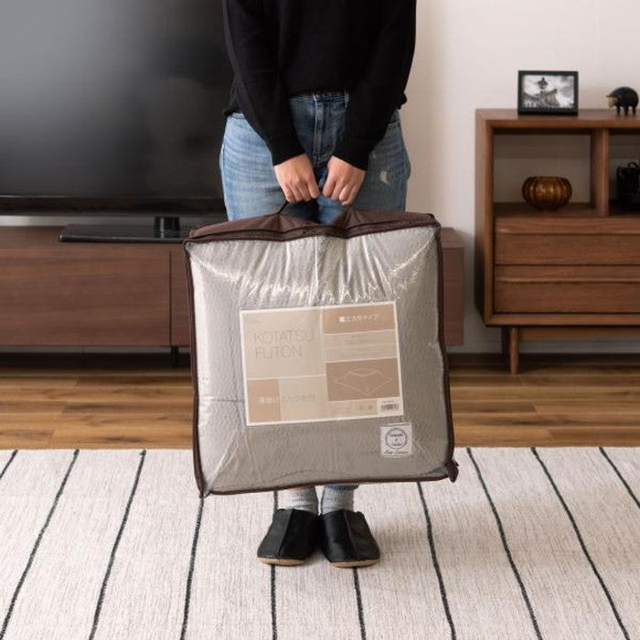 薄掛 コタツ布団 こたつ 正方形 グレー ネイビー W190×D190 こたつ こたつ布団 コタツふとん こたつふとん 癒し 保温正方形 サイズ約190?190 シンプル おしゃれ ヘリンボーン柄 モダン カジュアル 西海岸 ヴィンテージ ナチュラル 北欧 和室 薄掛け フリース なめらかな肌触り azu-kk-163の画像