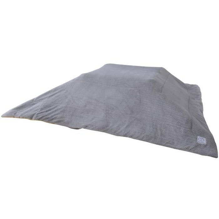 薄掛 コタツ布団 こたつ 正方形 グレー ネイビー W190×D190 こたつ こたつ布団 コタツふとん こたつふとん 癒し 保温正方形 サイズ約190?190 シンプル おしゃれ ヘリンボーン柄 モダン カジュアル 西海岸 ヴィンテージ ナチュラル 北欧 和室 薄掛け フリース なめらかな肌触り azu-kk-163の画像