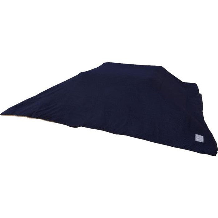 薄掛 コタツ布団 こたつ 正方形 グレー ネイビー W190×D190 こたつ こたつ布団 コタツふとん こたつふとん 癒し 保温正方形 サイズ約190?190 シンプル おしゃれ ヘリンボーン柄 モダン カジュアル 西海岸 ヴィンテージ ナチュラル 北欧 和室 薄掛け フリース なめらかな肌触り azu-kk-163の画像