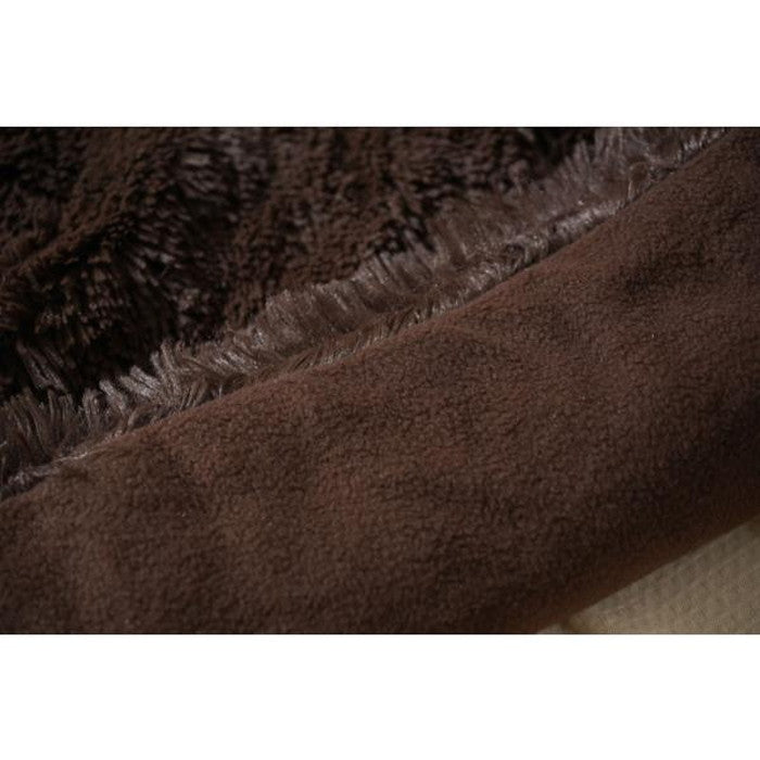 省スペース コタツ掛布団 長方形 ブラウン W190×D230  azu-kk-520の画像