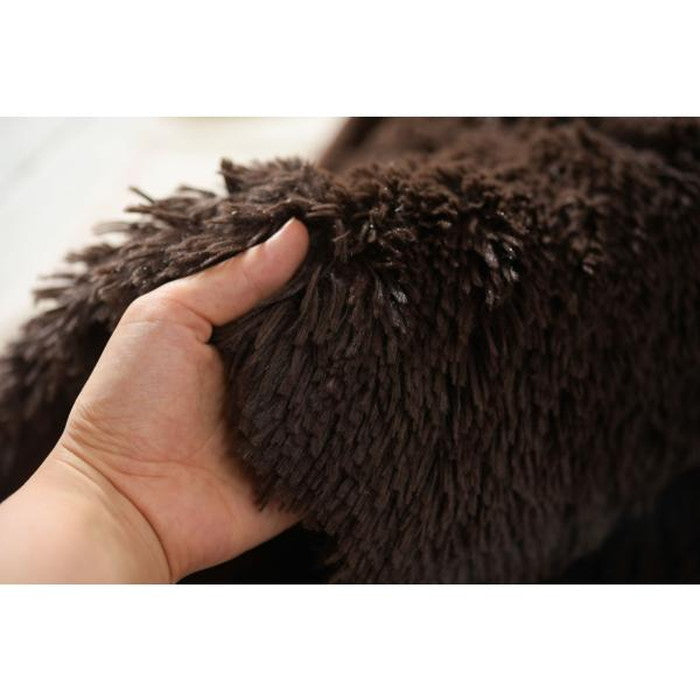 省スペース コタツ掛布団 長方形 ブラウン W190×D230  azu-kk-520の画像