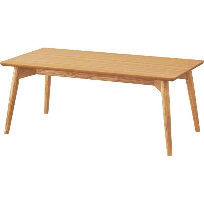 カラメリ センターテーブル ブラウン ナチュラル W100×D50×H40 テーブル ローテーブル リビングテーブル かわいい 北欧 おしゃれ センターテーブル パソコンデスク シンプル 木製 天然木 ウッド 幅100センチ 1人暮らし カジュアル ブラウン azu-krm-100の画像