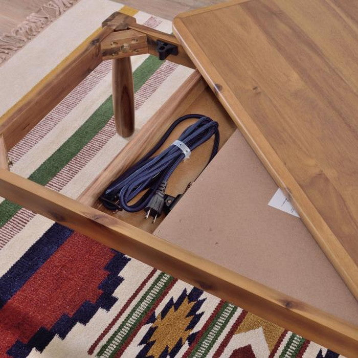 こたつ 炬燵 コタツテーブル ブラウン W105×D60×H38  azu-kt-104の画像