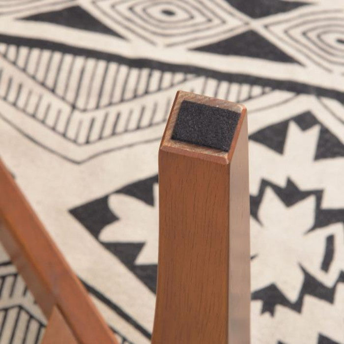 こたつ 炬燵 コタツテーブル ブラウン W75×D75×H38 こたつ 炬燵 ウォルナット 天然木 リビングコタツ センターテーブル 木製品 カフェテーブル こたつ布団ずれない構造 北欧 おしゃれ シンプル モダン 和室 洋室 ひとり暮らし テーブル 幅75センチ azu-kt-107の画像