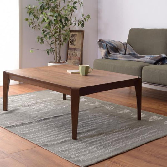 こたつ 炬燵 コタツテーブル ブラウン W105×D75×H38  azu-kt-108の画像