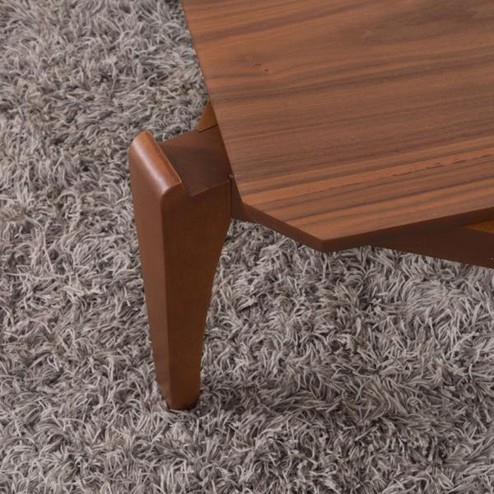 こたつ 炬燵 コタツテーブル ブラウン W90×D60×H38 こたつ 炬燵 ウォルナット 天然木 リビングコタツ センターテーブル 木製品 カフェテーブル こたつ布団ずれない構造 北欧 おしゃれ シンプル モダン 和室 洋室 ひとり暮らし テーブル 幅90センチ azu-kt-109の画像