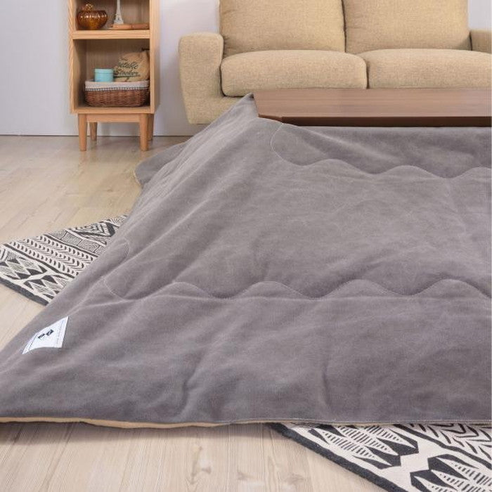 こたつ 炬燵 コタツテーブル ブラウン W90×D60×H38 こたつ 炬燵 ウォルナット 天然木 リビングコタツ センターテーブル 木製品 カフェテーブル こたつ布団ずれない構造 北欧 おしゃれ シンプル モダン 和室 洋室 ひとり暮らし テーブル 幅90センチ azu-kt-109の画像