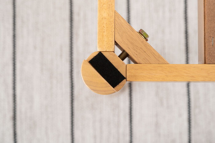 ラウンド コタツ リバーシブル ナチュラル W84.5×D84.5×H40/70(天板Φ80)  azu-kt-119の画像