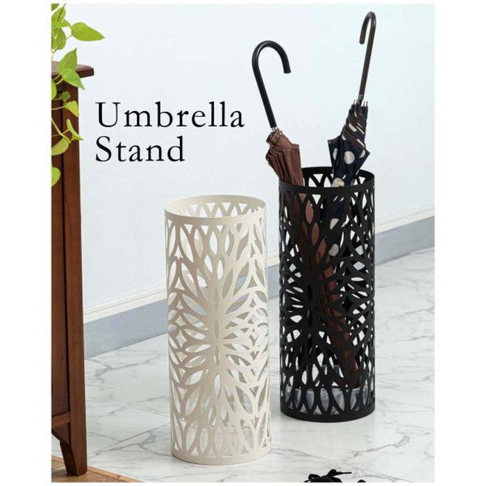 傘立て ブラック ホワイト φ19.5×H49  azu-lfs-184の画像