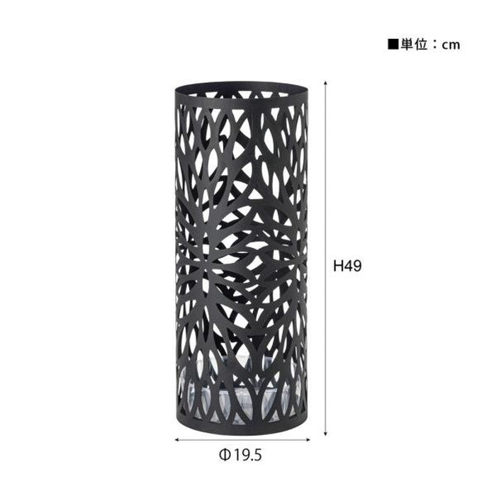 傘立て ブラック ホワイト φ19.5×H49  azu-lfs-184の画像