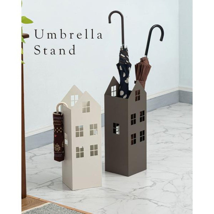 傘立て グレー ホワイト W15.5×D15.5×H49  azu-lfs-185の画像