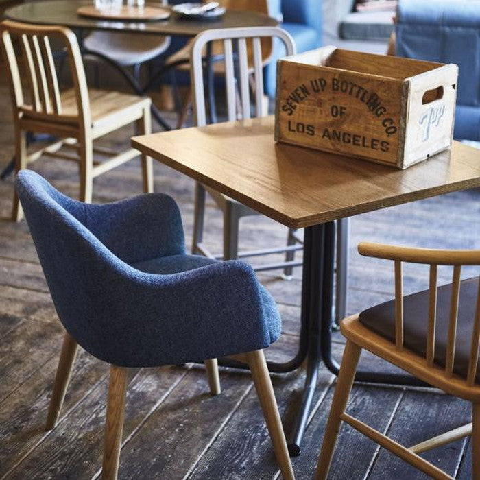 ウッドボックスM ブラウン W40×D27×H22.5  azu-lfs-477の画像