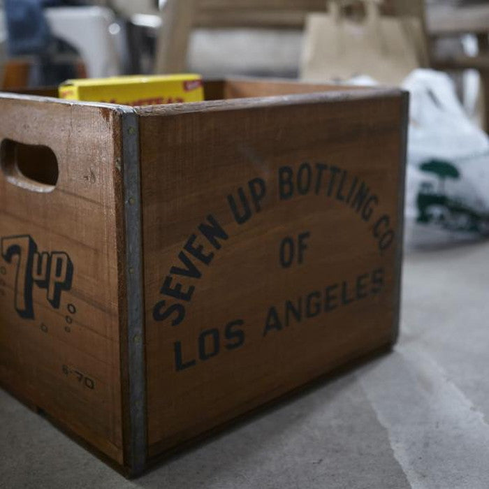 ウッドボックスM ブラウン W40×D27×H22.5  azu-lfs-477の画像