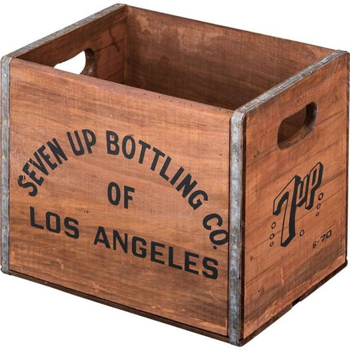 ウッドボックスL ブラウン W40×D30×H32  azu-lfs-478の画像