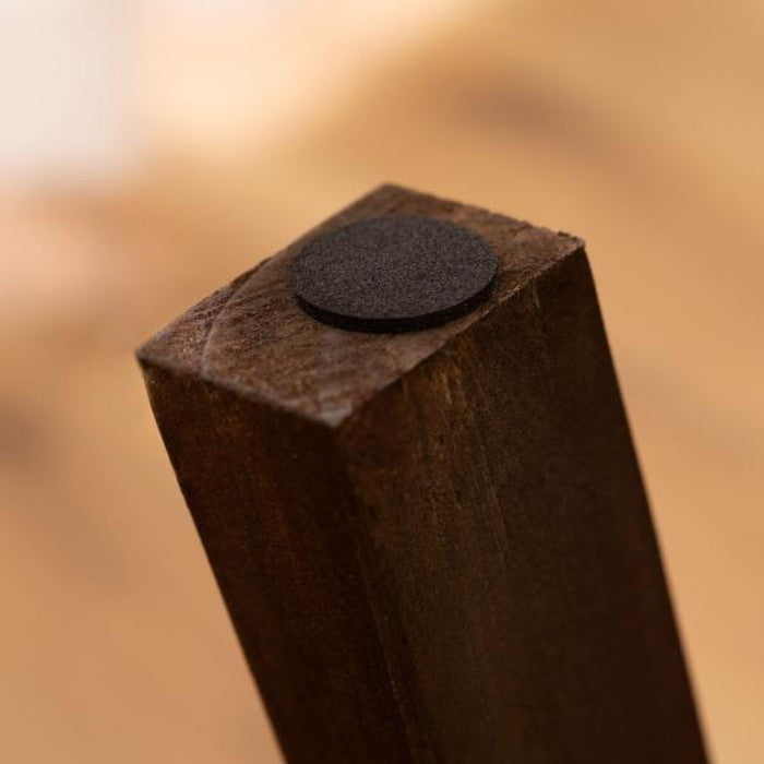 ソーレ スツール ブラウン W33×D30×H44 座面:33×21  azu-lfs-491の画像