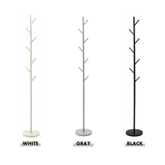 ハンガー ブラック グレー ホワイト W26×D26×H175  azu-lfs-54の画像