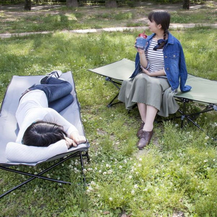 サンシャインベッド グリーン グレー W190×D67×H35  azu-lfs-709の画像