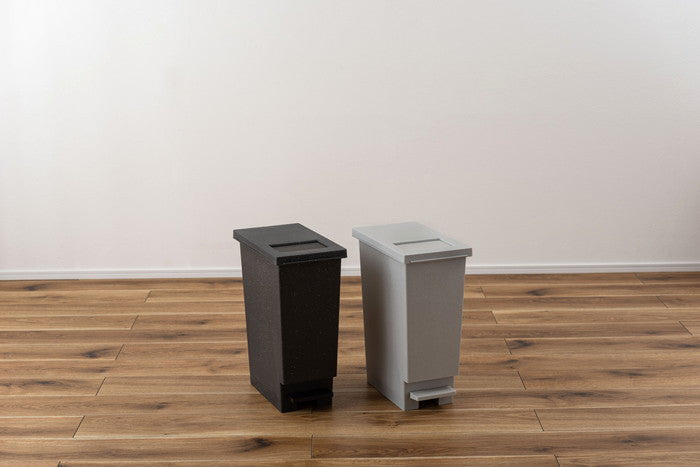 トラッシュカン 20L ブラック グレー W20×D35.5×H45  azu-lfs-860の画像