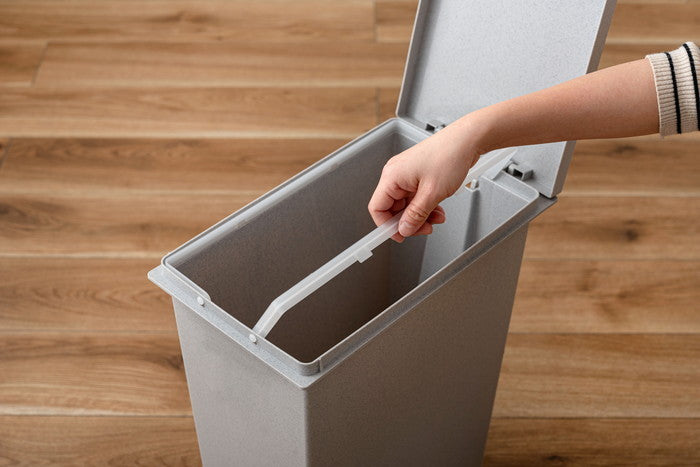 トラッシュカン 20L ブラック グレー W20×D35.5×H45  azu-lfs-860の画像