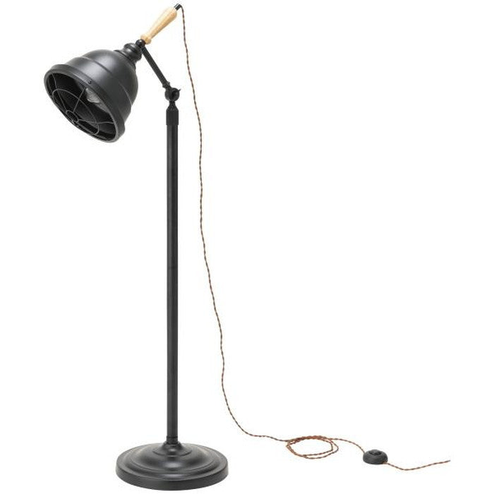 スタンドライト 照明 ブラック W40-41×D28×H110-186 コード長:4m  azu-lht-740の画像