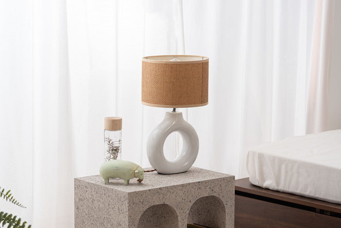 テーブルライト ホワイト φ25×H42.5(ｺｰﾄﾞ長:1.5m)  azu-lht-759の画像