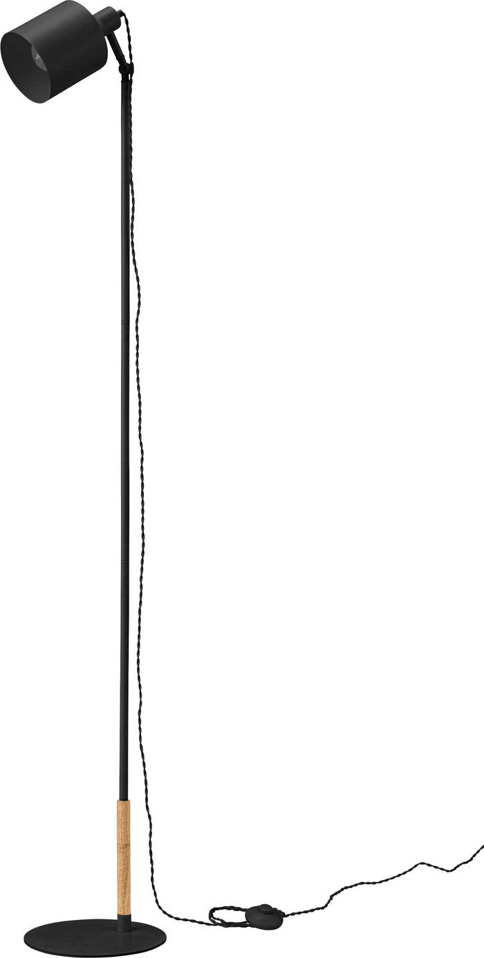 スタンドライト ブラック ホワイト W25×D25~26.5×H155~175 (コード長:3m)  azu-lht-760の画像