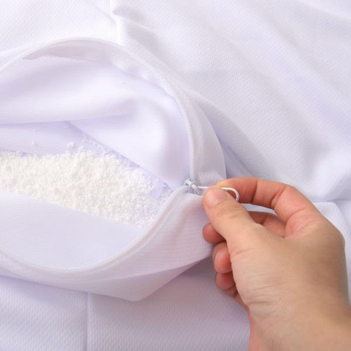 ビーズクッション グレー オレンジ W75×D110×H50 ビーズクッション クッション フィット マイクロビーズ 座椅子 ソファ くつろぎ 楽 おおきい 1人暮らし リビング かわいい カラフル オレンジ グレー azu-lss-801の画像