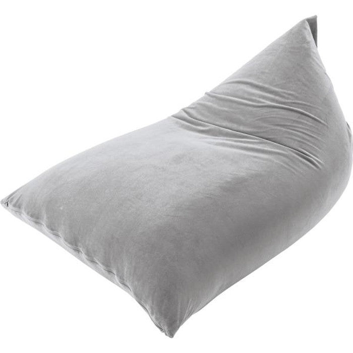 ビーズクッション グレー オレンジ W75×D110×H50 ビーズクッション クッション フィット マイクロビーズ 座椅子 ソファ くつろぎ 楽 おおきい 1人暮らし リビング かわいい カラフル オレンジ グレー azu-lss-801の画像