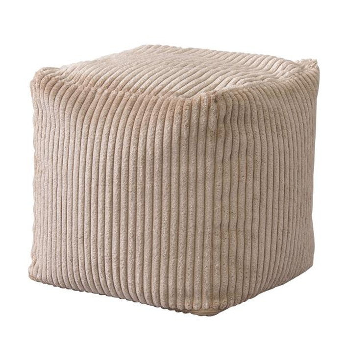 ミニビーズクッション ベージュ グレー ネイビー ホワイト W30×D30×H30 クッション ビーズクッション ミニビーズクッション コーデュロイ キューブ型 四角 カバーロング ダブルファスナー マイクロビーズ 持ち運び 軽い コンパクト シンプル ナチュラル ベージュ グレー ネイビー azu-lss-804の画像