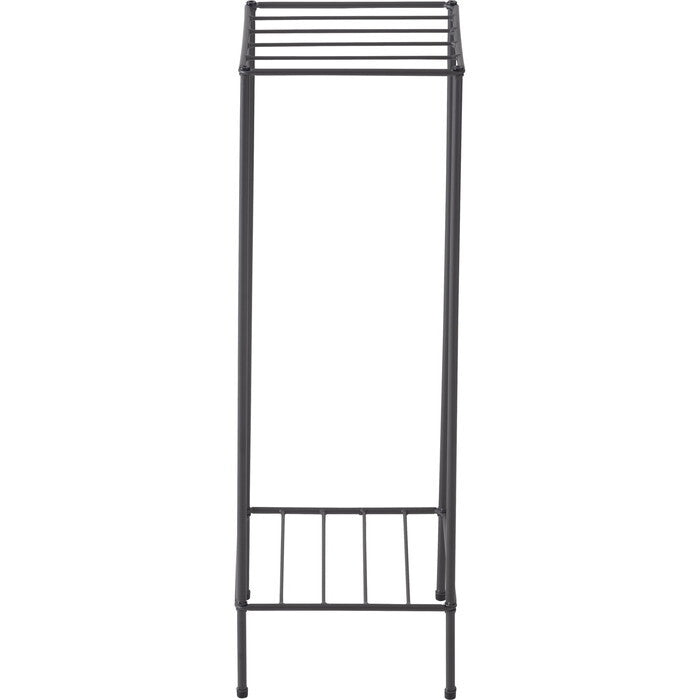  ラック ダークグレー ホワイト W22×D22×H65 ラック 収納 玄関 リビング キッチン コンパクト スリム 軽量 azu-mip-11の画像
