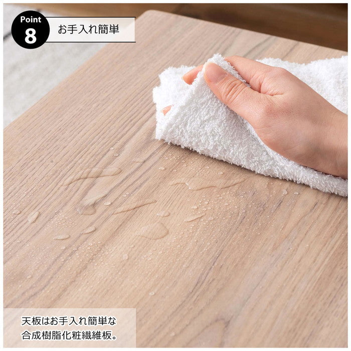 ネストテーブル ダークグレー Sサイズ:W44×D44×H28/Lサイズ:W50×D50×H32.5cm  azu-mip-15の画像