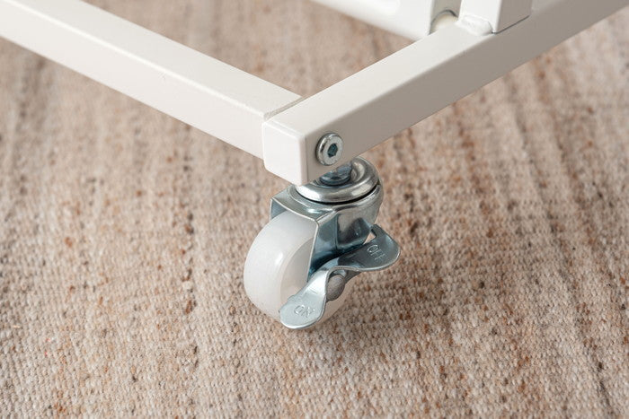 サイドテーブル ダークグレー ホワイト W36.5×D44×H55  azu-mip-18の画像