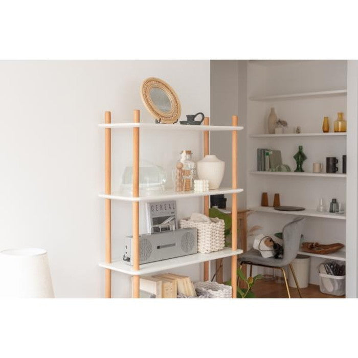 ラタンミラー 鏡 スタンド付き 約W26×D11.5×H23.5 ミラー 鏡 姿見 スタンド スタンド付き 丸型 円型 ラタン 籐 azu-mr-718の画像