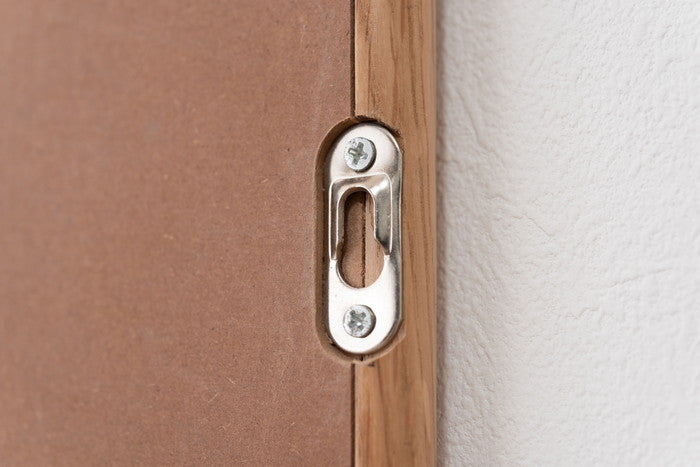 ウォールミラー 壁掛けミラー ナチュラル W80×D40×H3  azu-mtk-310の画像