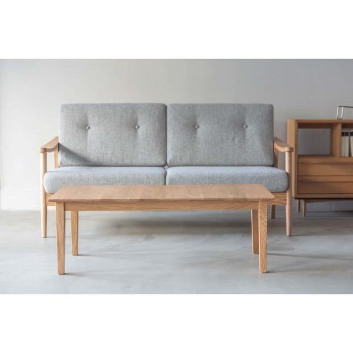 リビングテーブル センターテーブル ナチュラル W110×D50×H38  azu-mtk-341の画像