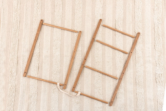 タオルハンガー ナチュラル W46×D42×H90  azu-mtk-352の画像