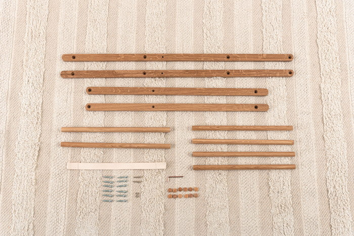 タオルハンガー ナチュラル W46×D42×H90  azu-mtk-352の画像