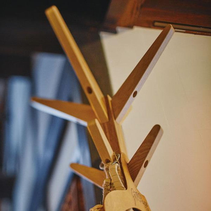 ハンガー ナチュラル W61×D61×H179  azu-mtk-526の画像