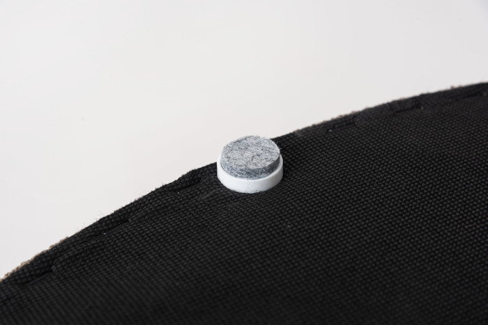 スツール ベージュ チャコールグレー グレージュ W100×D60×H33  azu-mys-606の画像