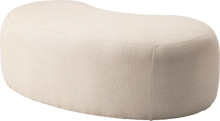 スツール ベージュ チャコールグレー グレージュ W100×D60×H33  azu-mys-606の画像