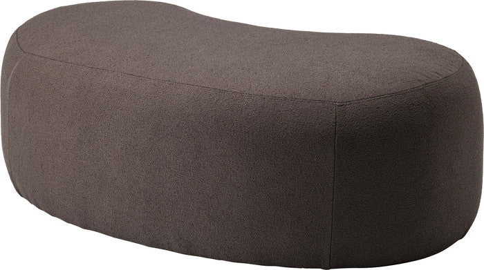 スツール ベージュ チャコールグレー グレージュ W100×D60×H33  azu-mys-606の画像