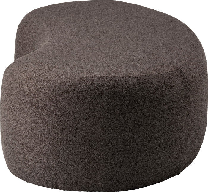 スツール ベージュ チャコールグレー グレージュ W100×D60×H33  azu-mys-606の画像