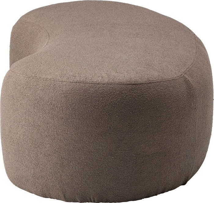 スツール ベージュ チャコールグレー グレージュ W100×D60×H33  azu-mys-606の画像