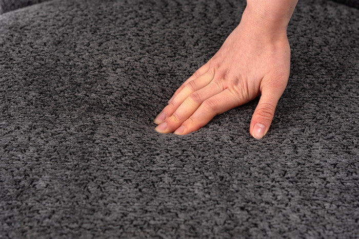 ラウンジチェア ダークグレー ライトグレー W55×D68×H80×SH40  azu-mys-702の画像