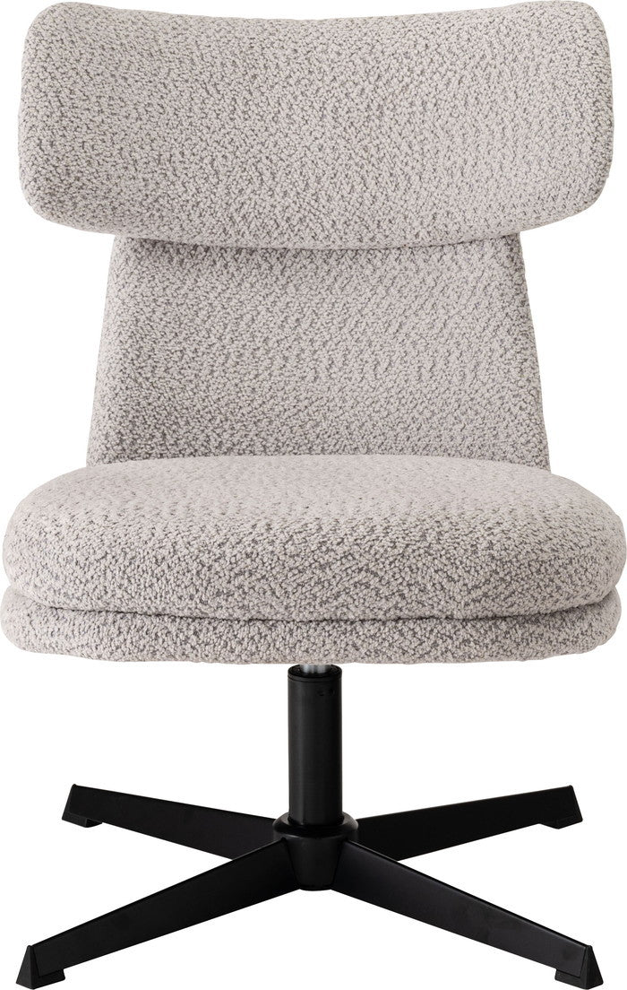 ラウンジチェア ダークグレー ライトグレー W55×D68×H80×SH40  azu-mys-702の画像