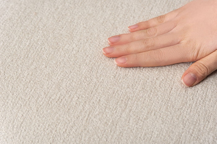 フロアチェア グレー ホワイト W56×D52×H34×SH7  azu-noc-53の画像