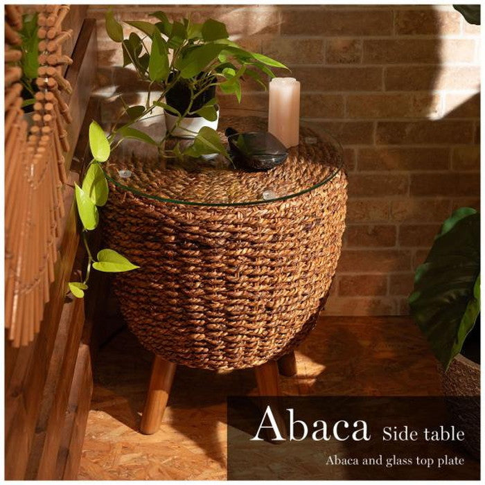 アバカ サイドテーブル W40×D40×H45  azu-nrs-551の画像